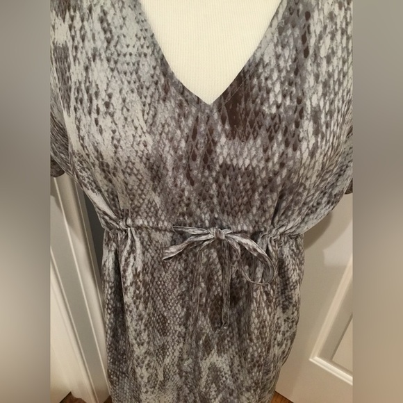 SILK SNAKESKIN ACROBAT DRESS. NWT! SZ XS - Picture 4 of 8